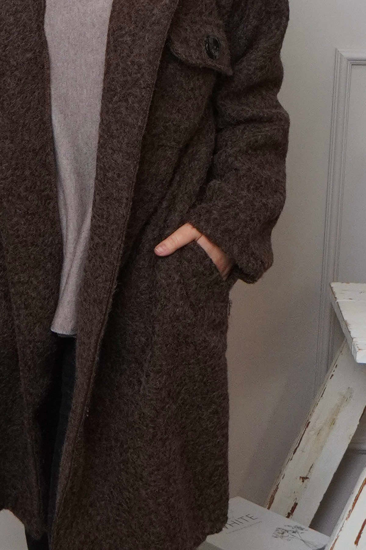 Chrysanta Coat Cocoa