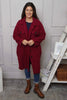 Chrysanta Coat Wine