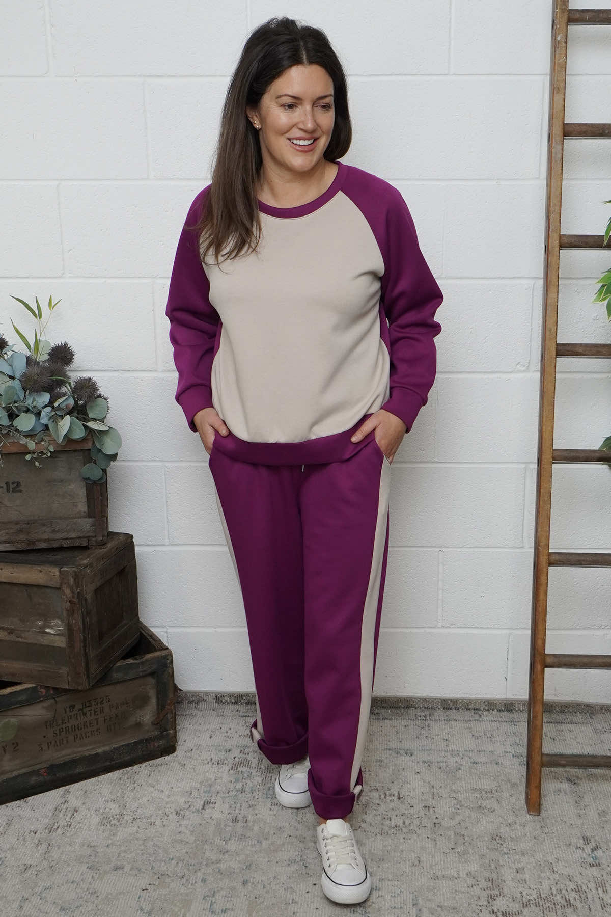 Maudie Top Berry