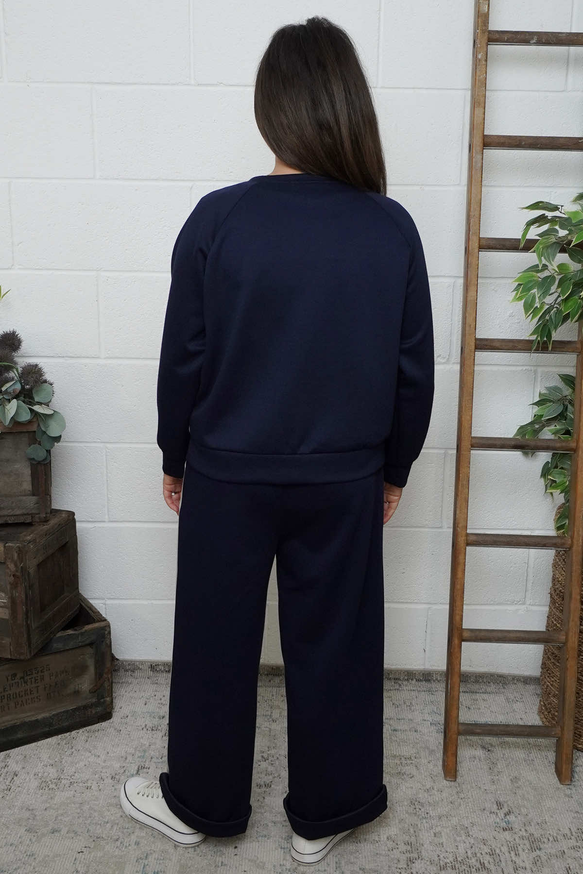 Maudie Top Navy