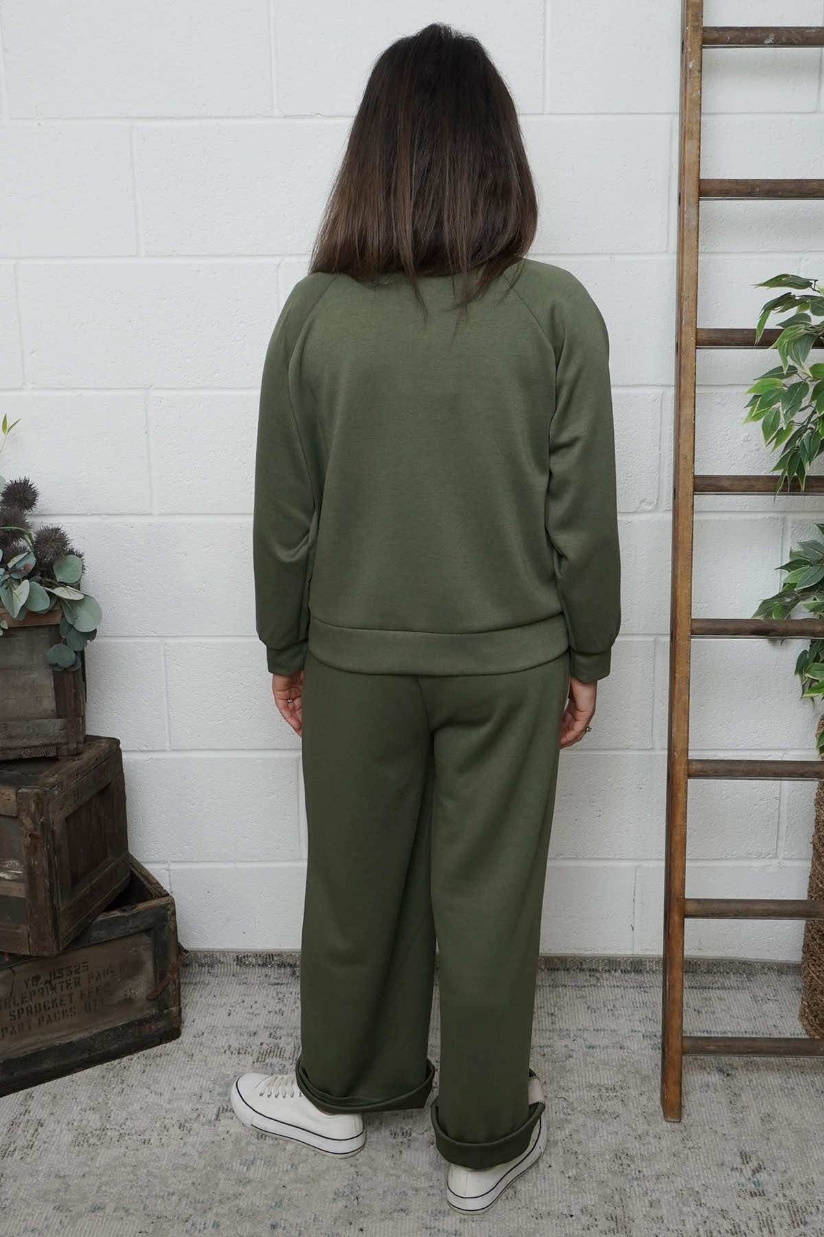 Maudie Top Khaki