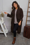 Kapri Needlecord Jacket Cocoa