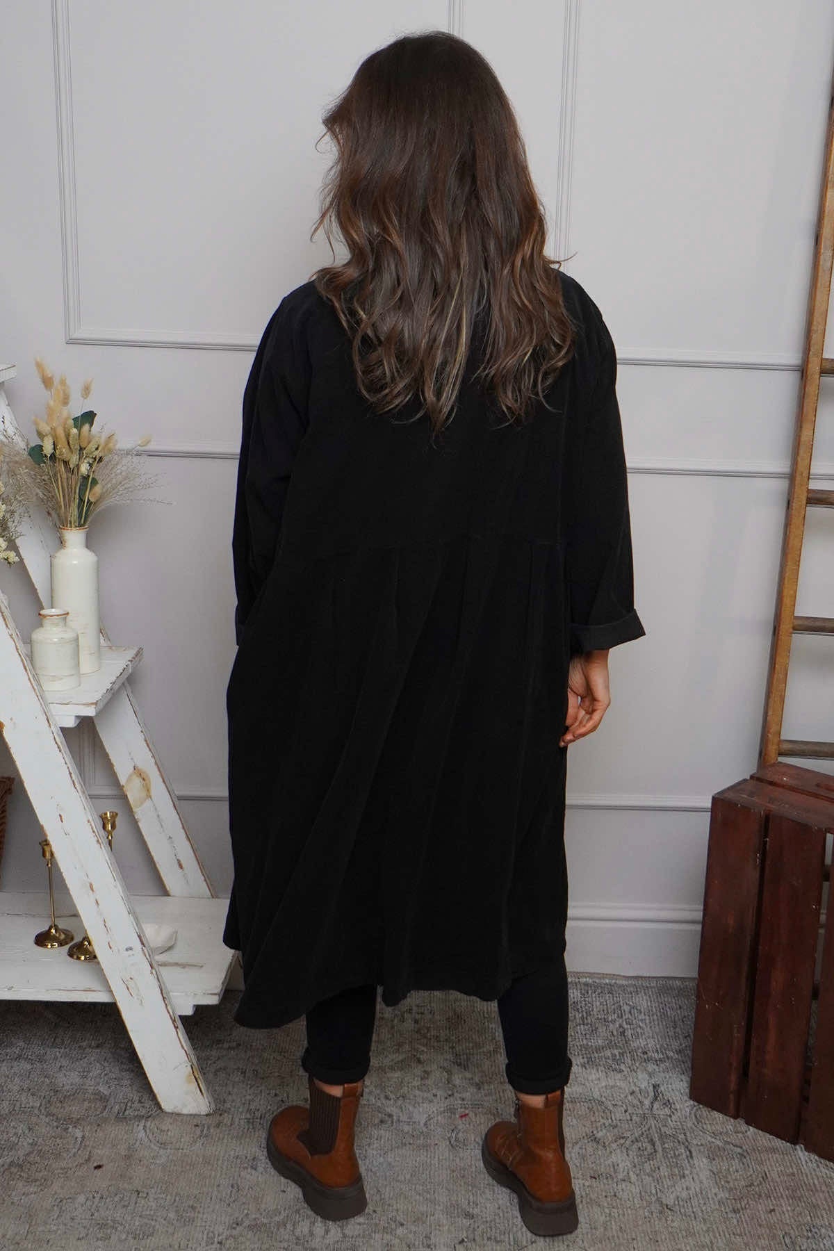 Kapri Needlecord Jacket Black