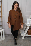 Shona Boucle Jacket Nutmeg
