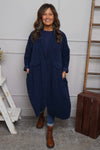 Kapri Needlecord Jacket Navy