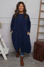 Kapri Needlecord Jacket Navy