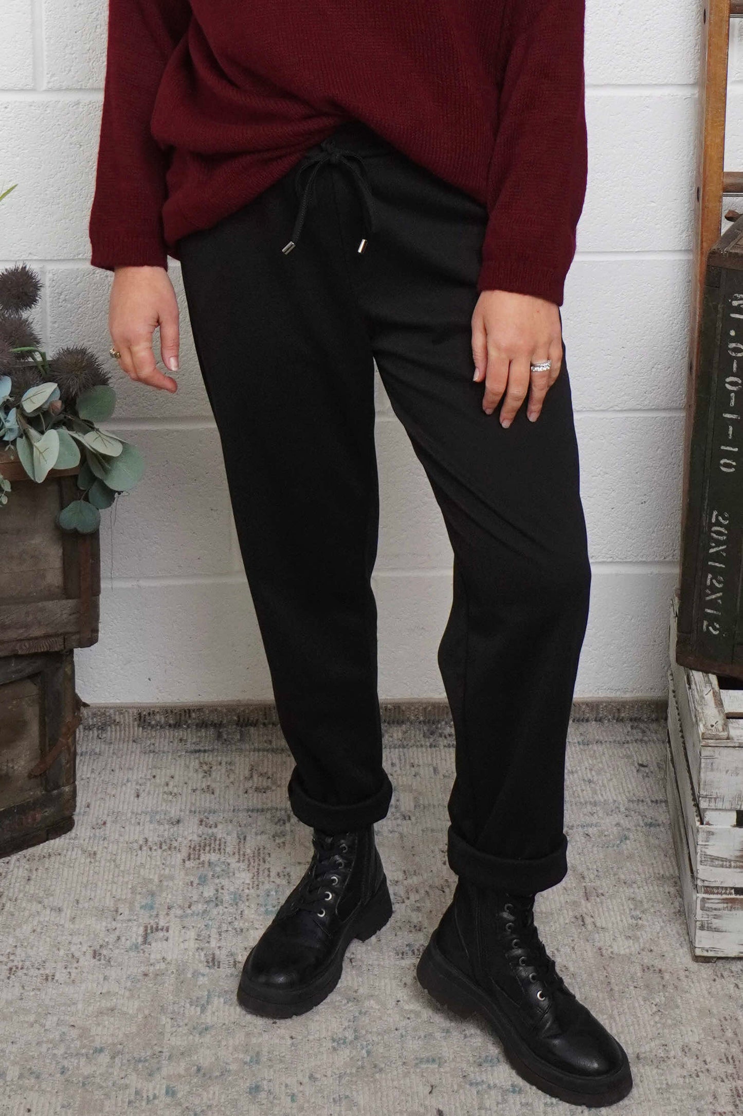 Jayda Trousers Black