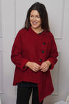Shona Boucle Jacket Wine