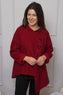 Shona Boucle Jacket Wine