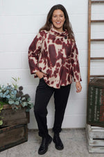 Cadence Swing Jacket Wine Wine - Cadence Swing Jacket Wine