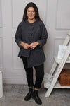 Shona Boucle Jacket Charcoal