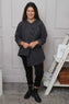 Shona Boucle Jacket Charcoal