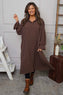 Kaya Collared Dress Cocoa