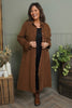 Dezi Needlecord Shirt Dress Nutmeg