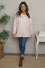 Kaila Flower Patch Cotton Top Pink