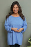 Sasha Cotton Top Blue