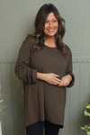 Sasha Cotton Top Cocoa