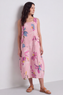 Darcie Floral Print Pink Dress
