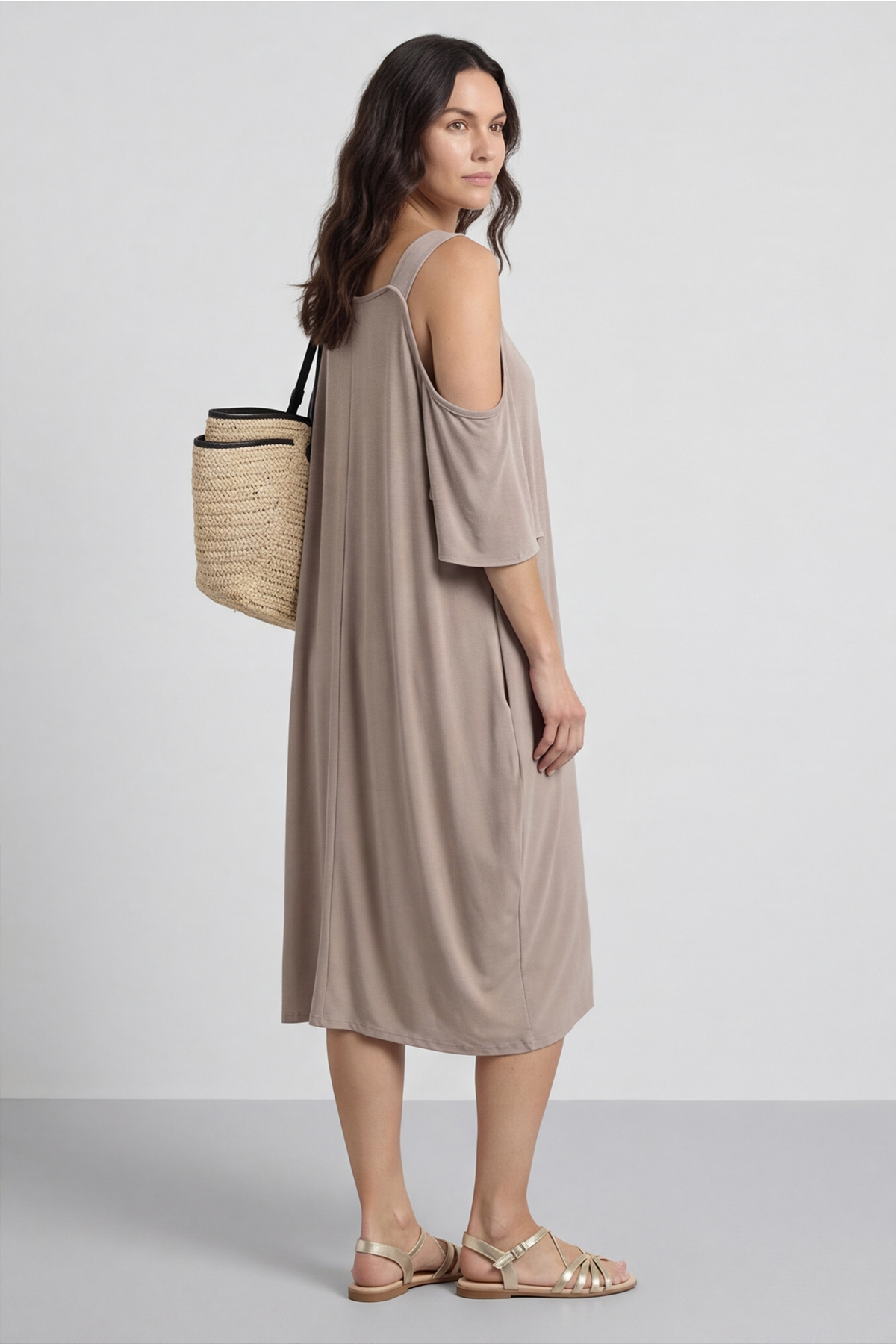 Dionne Dress Mocha