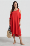 Dionne Dress Red