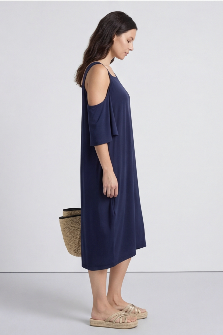 Dionne Dress Navy