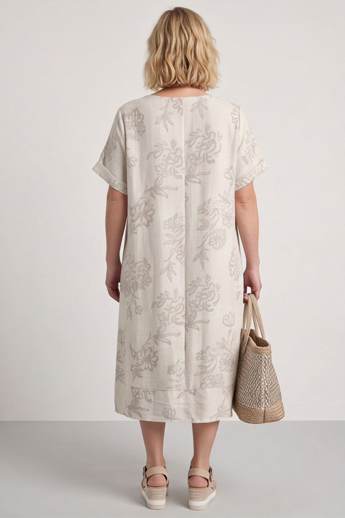 Ashlei Cotton Sleeve Dress