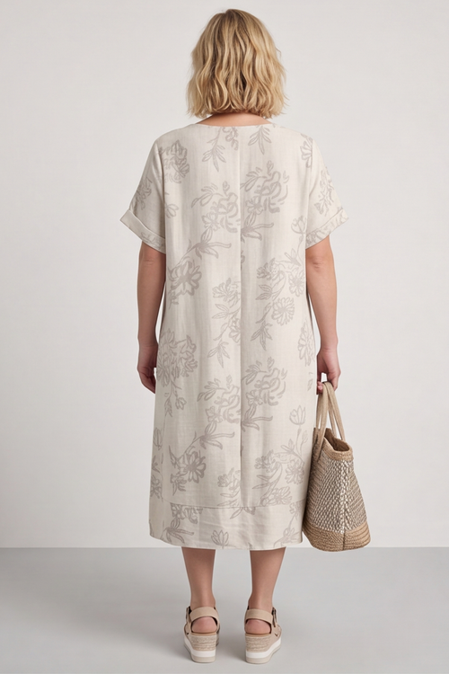 Ashlei Cotton Sleeve Dress - Image 4