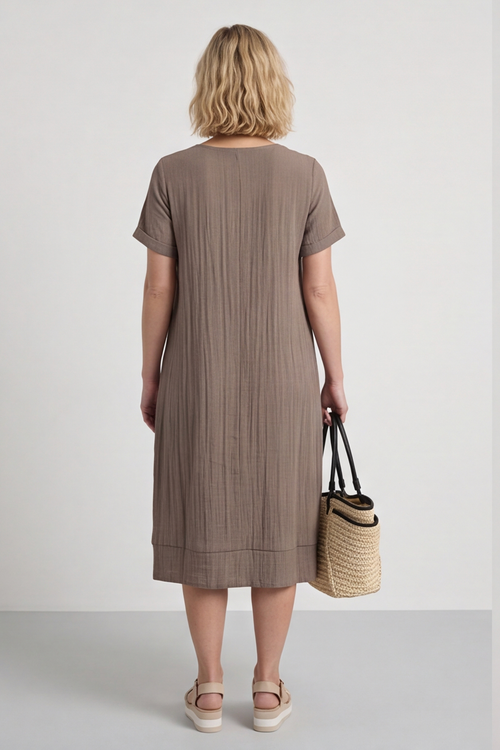 Aoila Cocoa Dress - Image 6