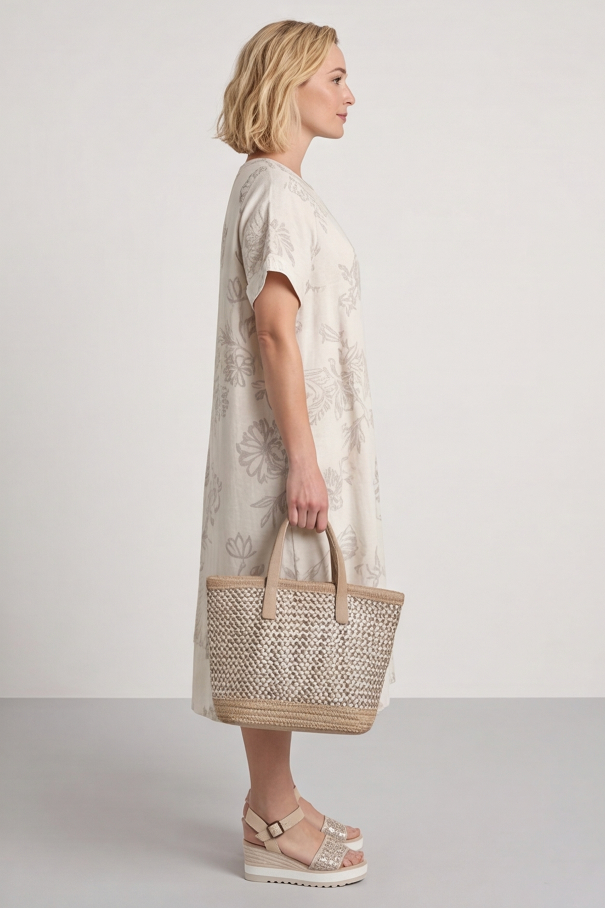 Ashlei Cotton Sleeve Dress