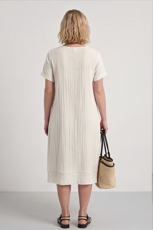 Aoila White Dress - Image 5