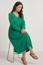Eliza Cotton Dress Green