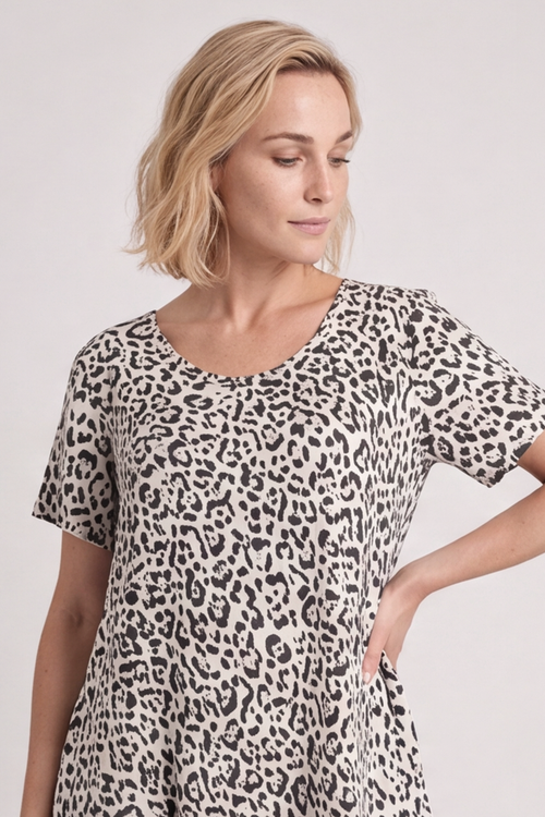 Esme White Print Dress - Image 3