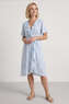 Etienne Floral Wrap Dress Light Blue