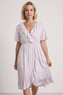 Etienne Floral Wrap Dress Lilac