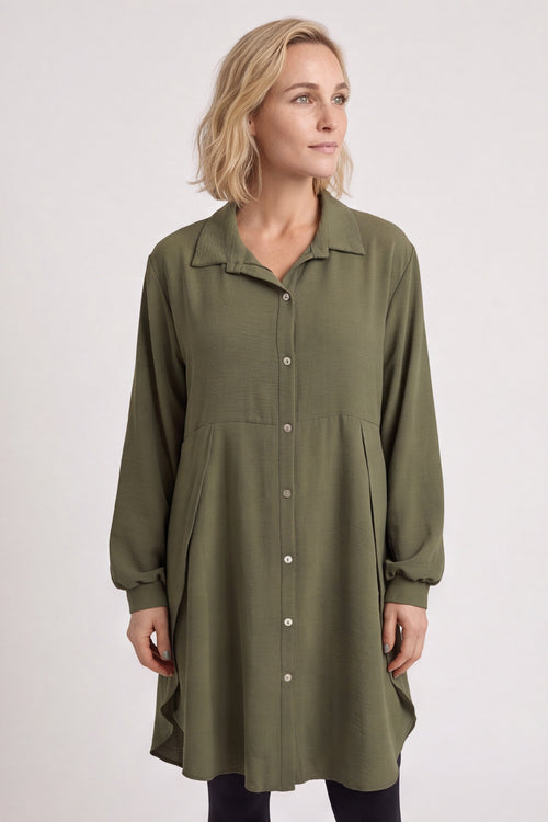 Eulalia Shirt Khaki - Image 3