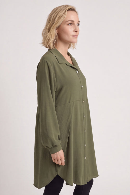 Eulalia Shirt Khaki - Image 4