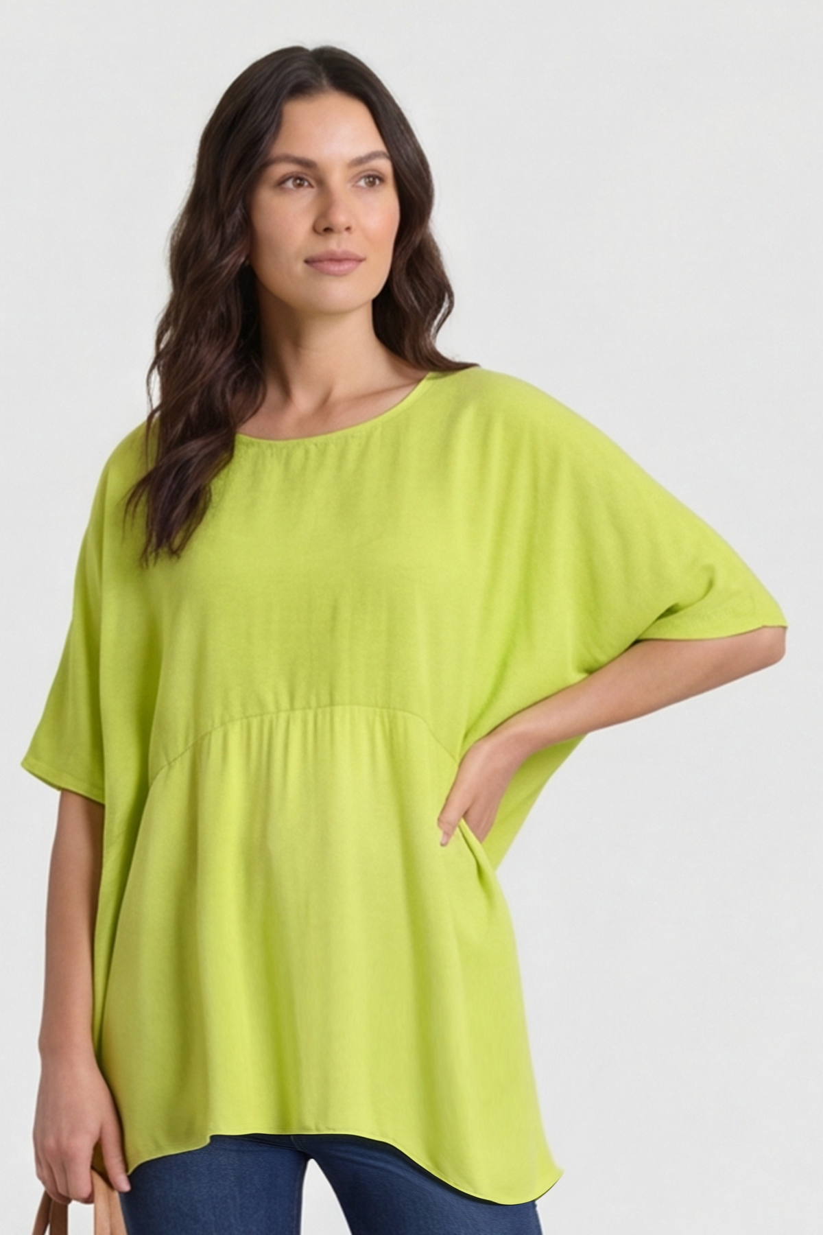 Freya Top Lime