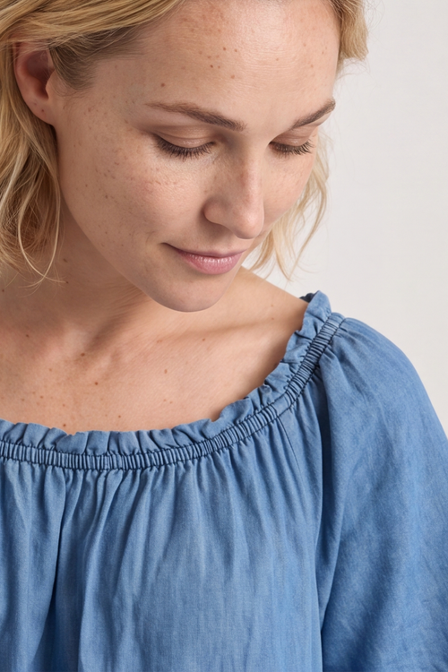 Grace Denim Dress - Image 3