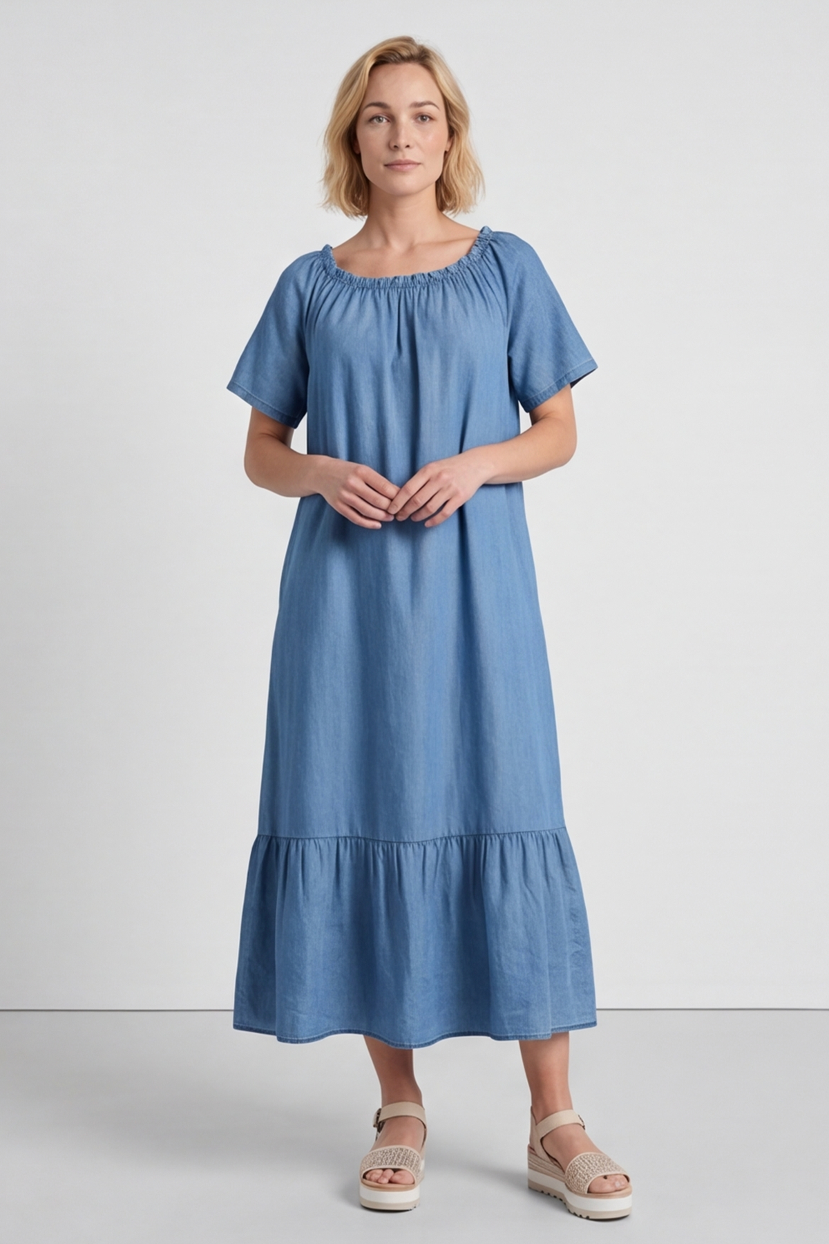 Grace Denim Dress