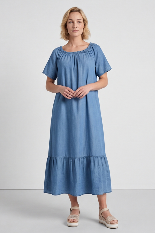 Grace Denim Dress - Image 7