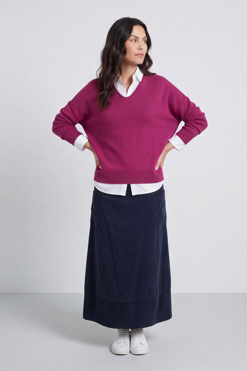 Madelyn Berry Knitted Jumper - Image 3