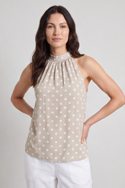 Blake Stone Polka Dot Top - Image 4