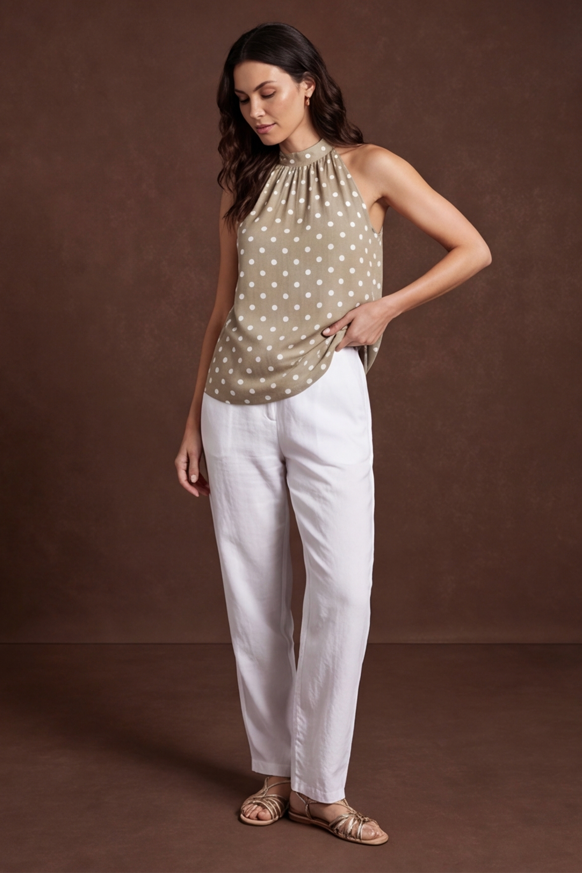 Blake Stone Polka Dot Top