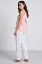 Blake Pink Polka Dot Top Pink - Blake Pink Polka Dot Top