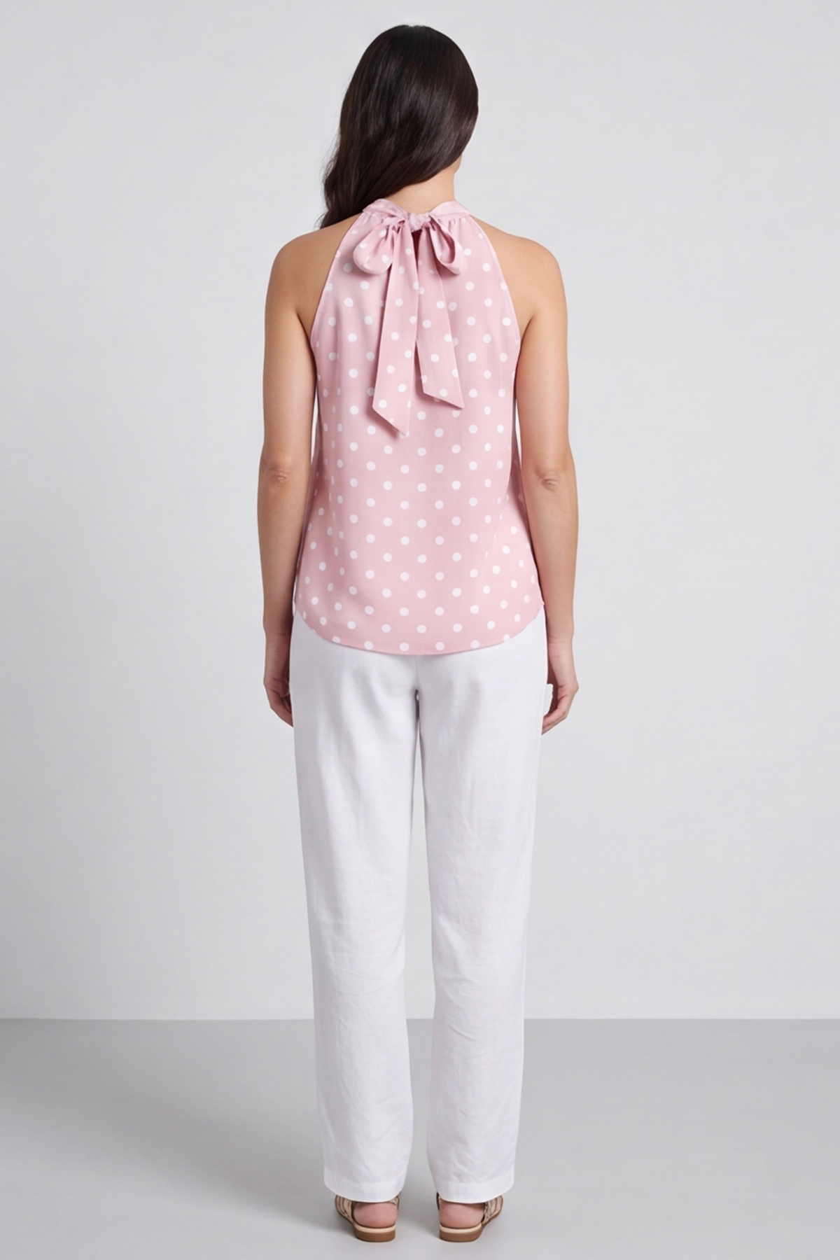 Blake Pink Polka Dot Top