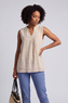 Alora Cotton Relaxed Top Stone