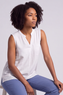 Alora Cotton Relaxed Top White