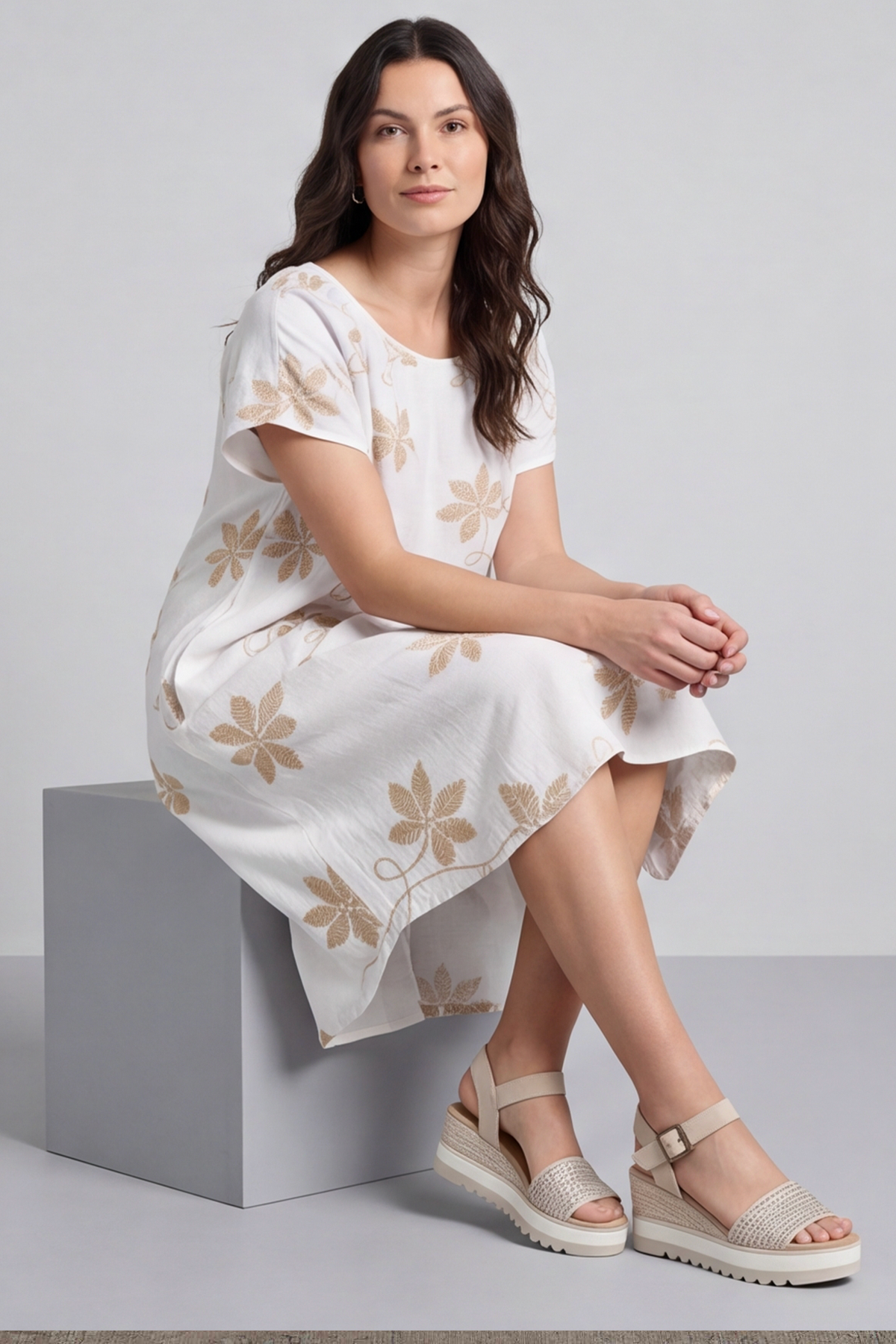 Hana Dress White