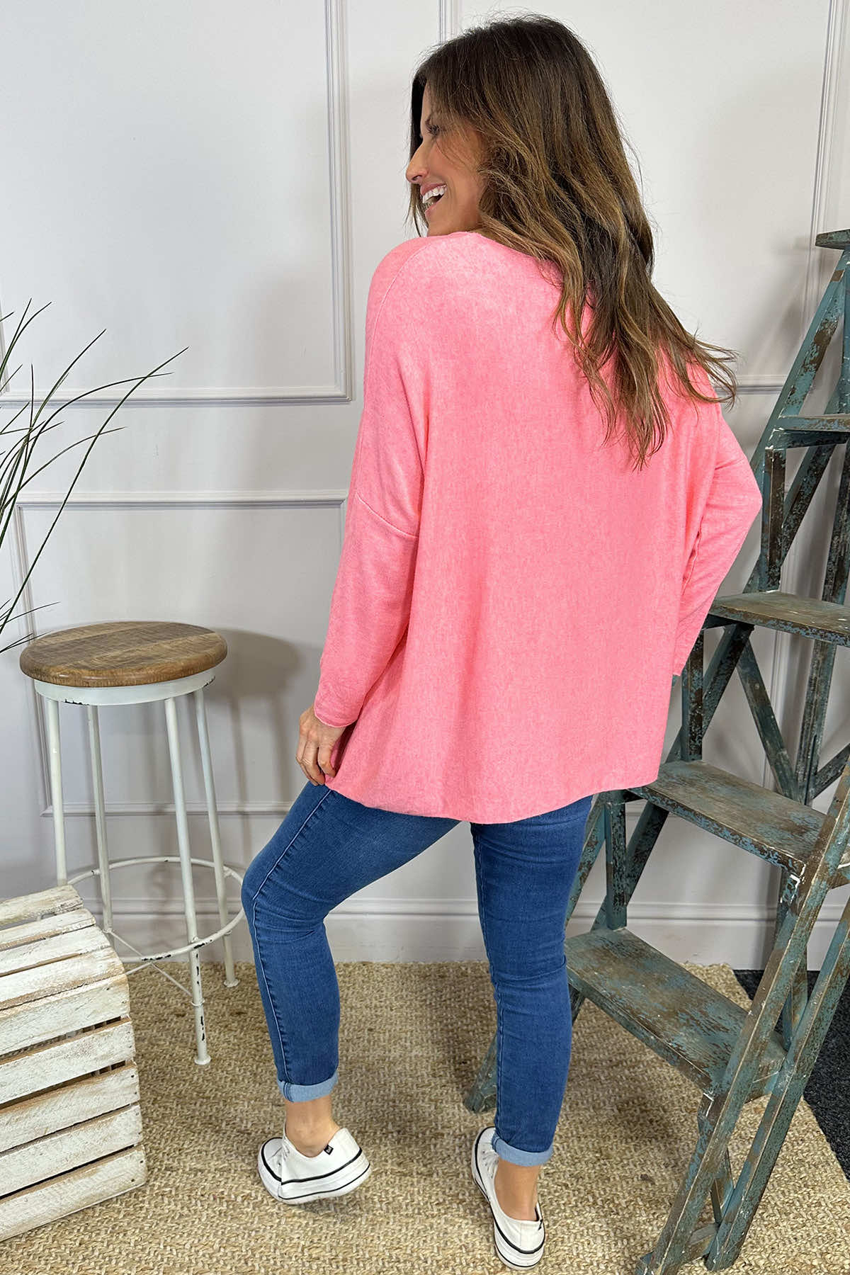 Lillian Jumper Coral