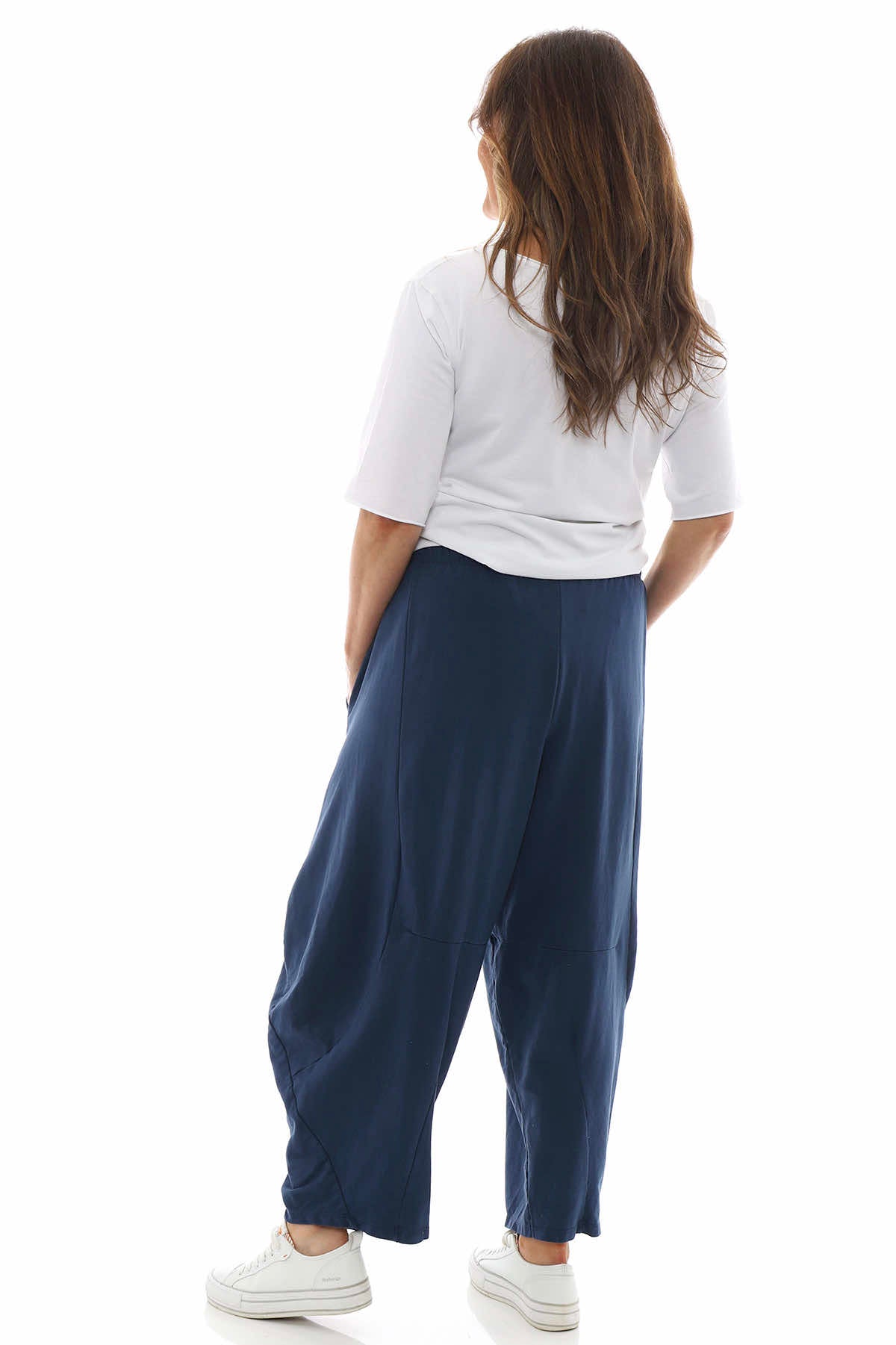 Kensley Cotton Pants Navy